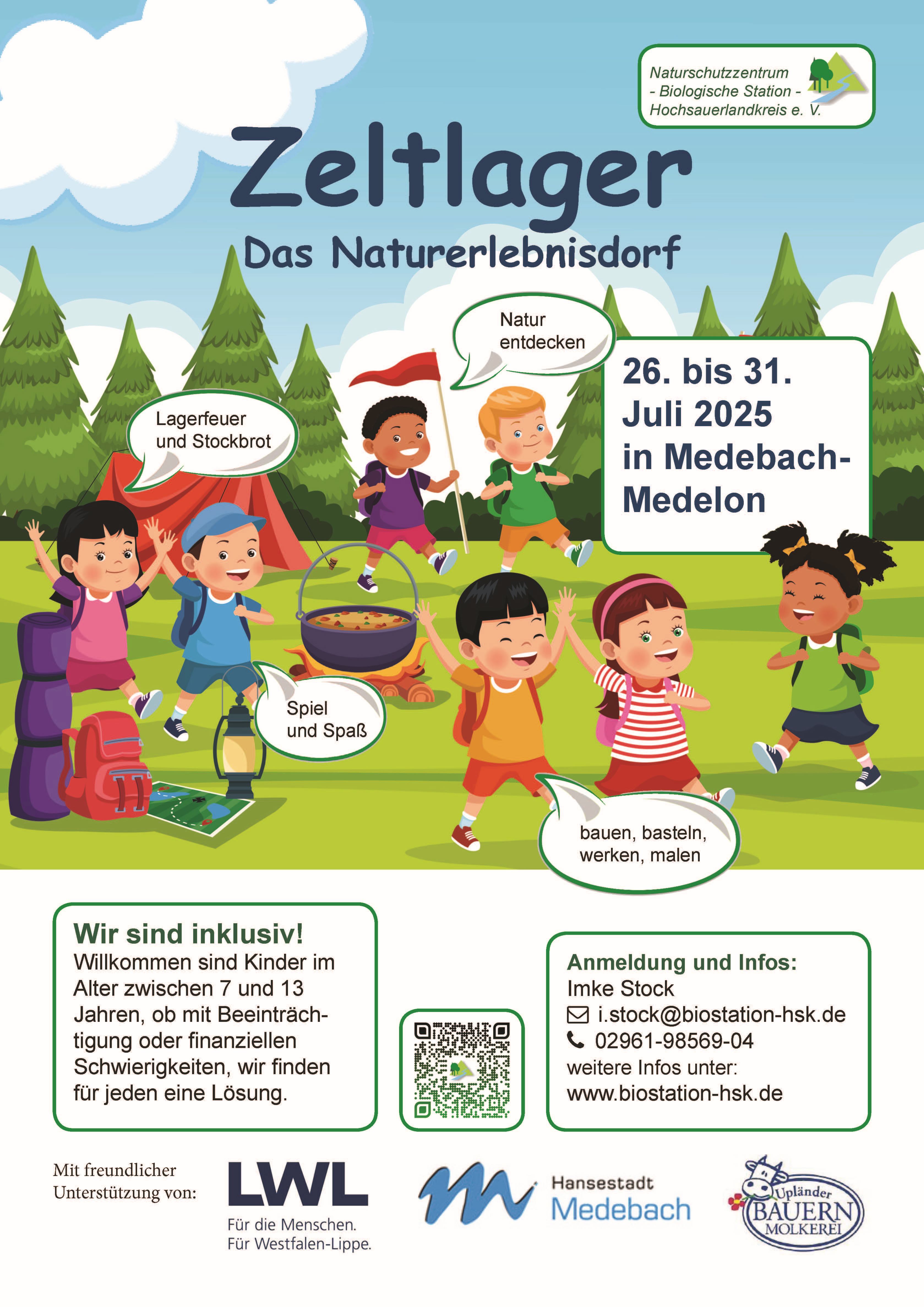 Plakat Zeltlager