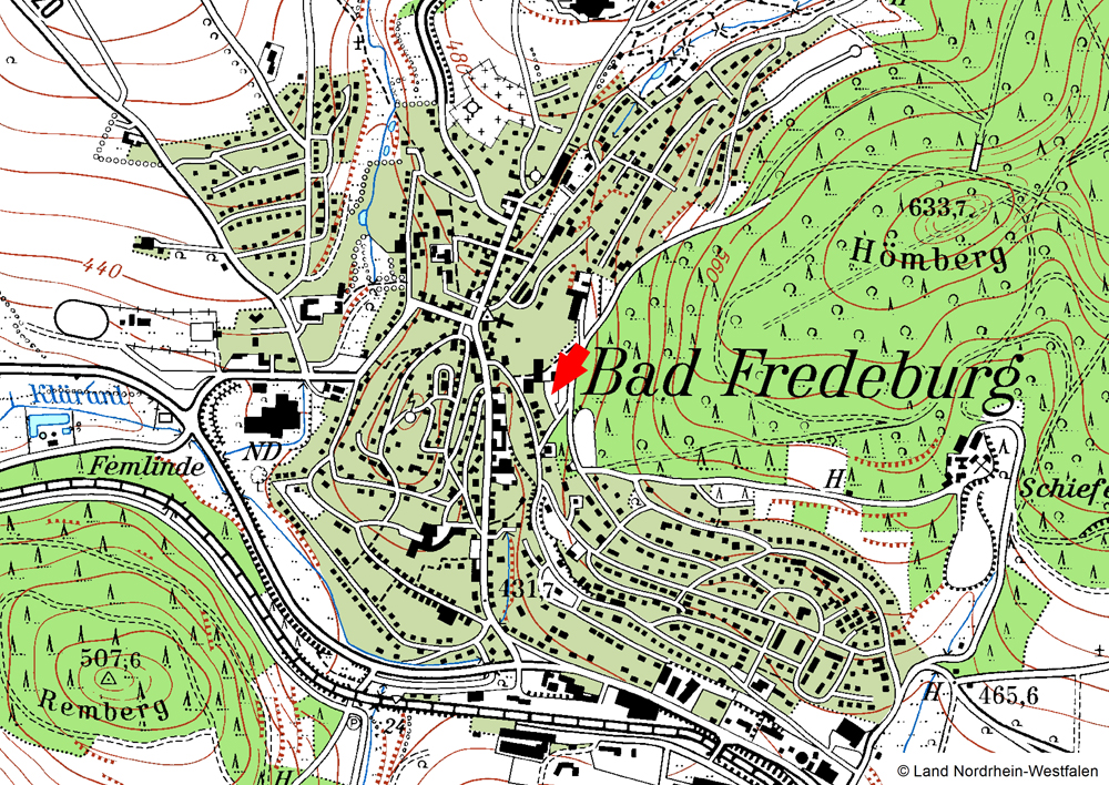 Parkplatz Kurhaus Bad Fredeburg